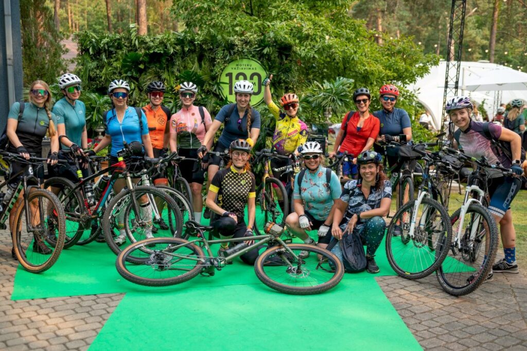 Labdaringo 100 km važiavimo dviračiais renginyje – rekordinis skaičius Lietuvos