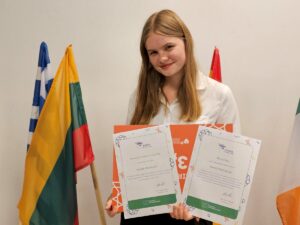 Prestižiniame ES jaunųjų mokslininkų konkurse apdovanota Lietuvos atstovė