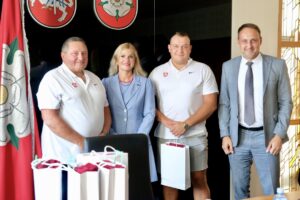 Už išskirtinius pasiekimus pasveikinti Alytaus miesto sportininkai