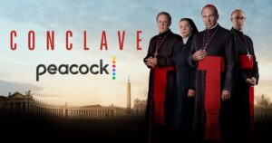 „Conclave“ transliacijos išleidimo data nustatyta „Peacock“.